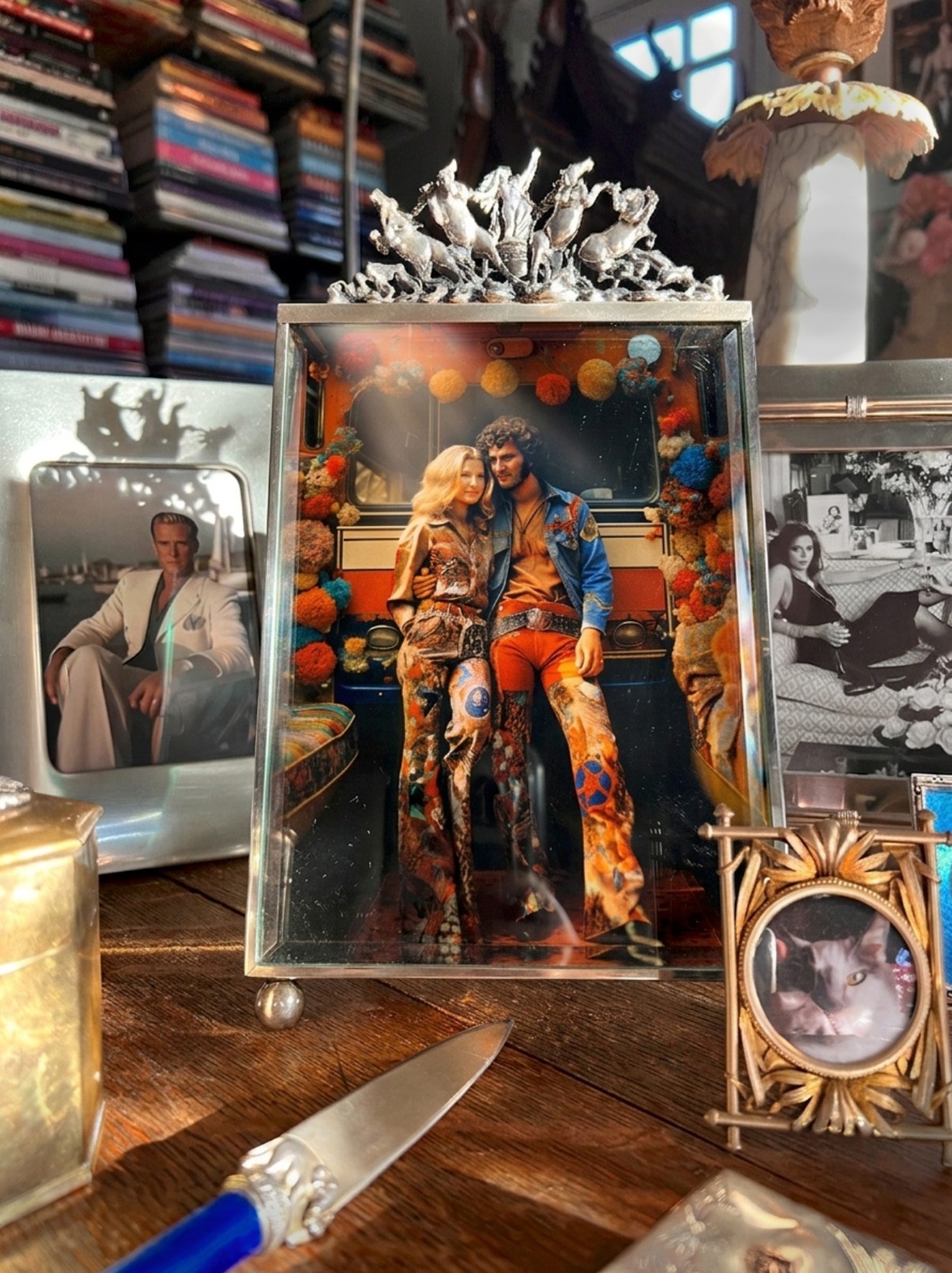 Vale and Nico in situ